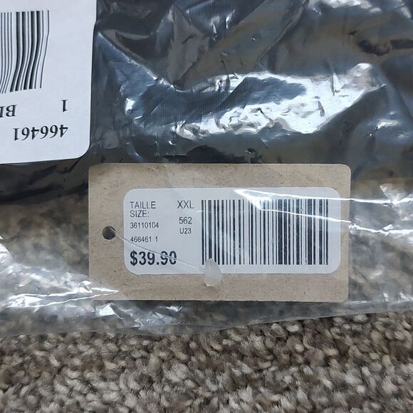 New Thyme Maternity Size XXL Black High-Waist Bikini Bottom With Shirring‎ - Picture 9 of 9